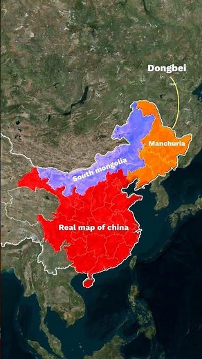 How China became so big 🌍 #history #shorts