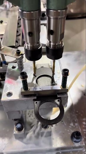 High Precision CNC Drilling Process | Automated Metal Machining Technology