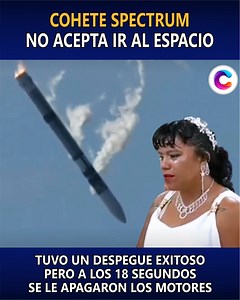 Cohete Spectrum no acepta ir al espacio | Combi Tv