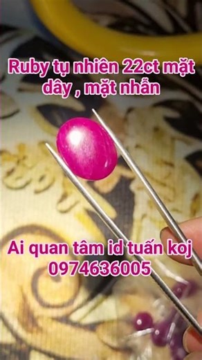 ruby do huyết 22ct