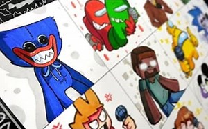 【周五夜放克】画出12个FRIDAY NIGHT FUNKIN优质模组（huggy wuggy）