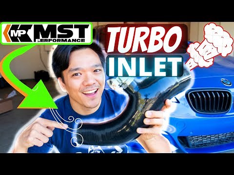 BMW Turbo Inlet Pipe Upgrade | MST Performance | m235i n55 f22 f30