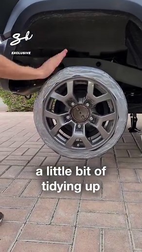 2.3M views · 4.9K reactions | Tire? ‍♀️ Duct Tape? ‍♀️ #tirechange #challengeaccepted #carhacks | Supercar Blondie | Facebook