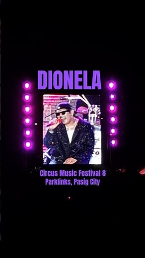 Dionela at Circus Music Festival 8 #marilag #sining #opm #fyp #reels #dionela #circusmusicfestival