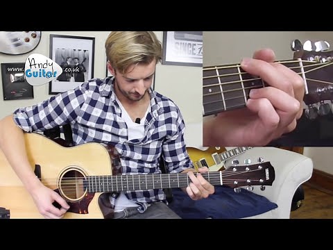 How to play the G major chord on guitar - Beginner Guitar Lessons