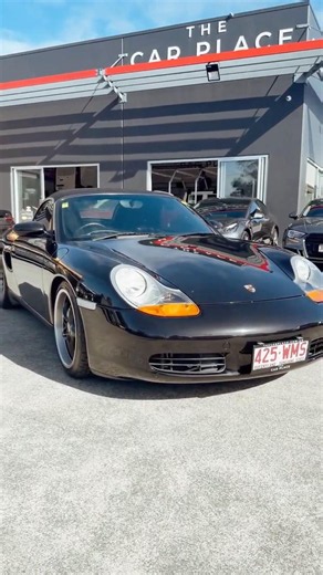 Porsche Boxster looking the goods in our yard for sale!
