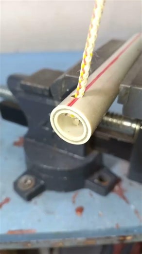 How to make a clothes hanger from PVC pipe #shortvideo