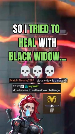 I TRIED TO HEAL WITH BLACK WIDOW... 💀💀 #MarvelRivals #BlackWidow #Phoenix #Healing #teamup #rant