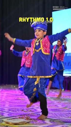 Bhangra Performance by Rysenators | Rhythmo 1.0 | Top School of Rajasthan