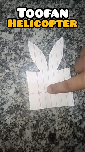homemade paper Toofan helicopter🚁💥 #shorts #diy #craft #experiment #easy✂️
