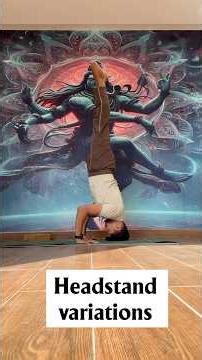 Master Headstand Variations 🔥 | Shirshasana Control & Balance #reels #shorts
