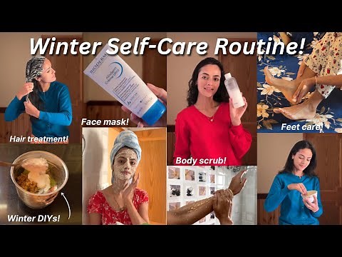 Ultimate Winter Self-Care Routine ❄️🎀 : Skin, Body & Hair Care + Easy DIYs Remedies! 💫