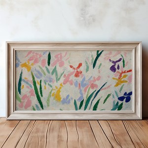 Pastel Floral Samsung Frame TV Art – Beige Botanical Print (digital Download) - Etsy Canada