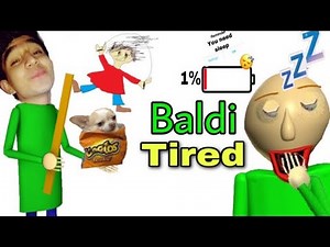 Tired Baldi - Baldi’s Basics V6.0 Mod