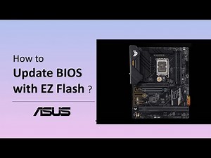 How to Update BIOS with EZ Flash on ASUS Motherboard | #asustufgaming