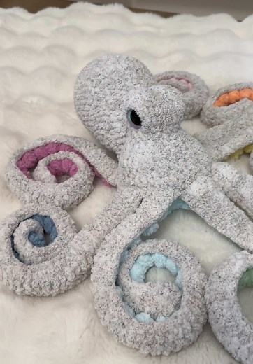 Colorful Crochet Octopus Pattern Showcase