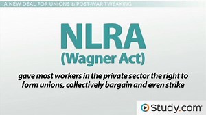 A Historical Outline of Organized Labor in the United States