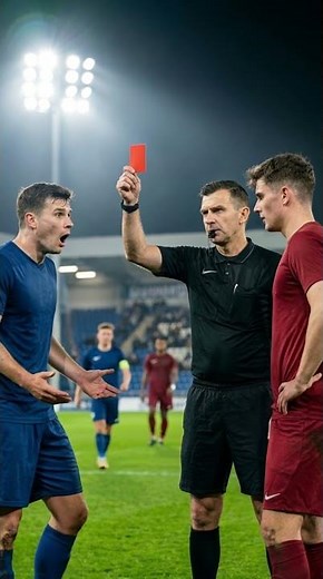 Yellow Card vs Red Card Explained in 30 Seconds ⚽ #football #offside #soccer #worldcup