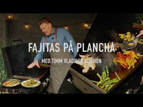 🌮 Fajitas på plancha - saftigt kød og sprøde grøntsager | Timm Vladimir