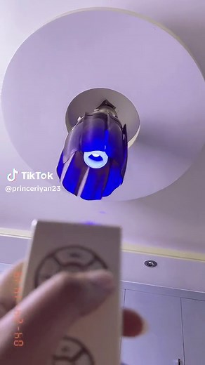 Ceiling Fan Remote Control in Action