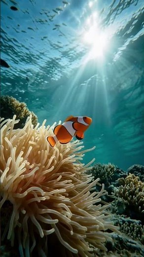ANEMONE: Colorful & Fascinating marine animal that lives on the ocean floor #wildlife #animals