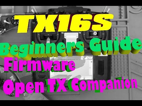 TX16s Firmware, Bootloader, and TX Companion Install