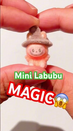 ONE (or Really?) Miniature Labubu Unboxing! It TRANSFORMS! 😱#labubu #labubuunboxing #shorts #funny