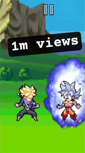 Goku vs trunks who is stronger 🤔 #shorts #games #powerwarrior