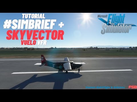 Tutorial como crear planes de vuelo en #SkyVector #Simbrief