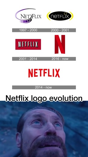 Netflix logo evolution… something changed 💀