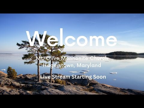 Mt. Olive Mennonite Church Live Stream