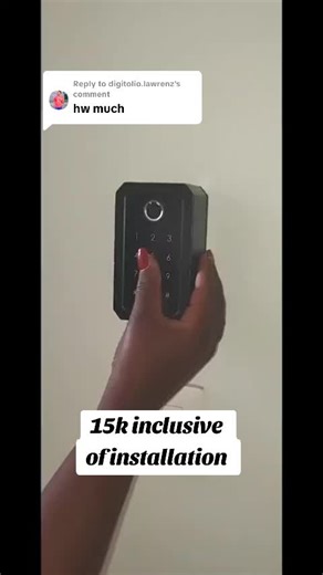 Replying to @digitolio.lawrenz smart key lock box. #airbnbhost #viraltiktok #airbnbmombasa #keylock #AirbnbHost