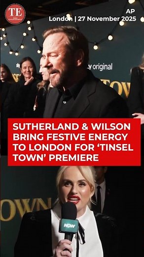 Kiefer Sutherland & Rebel Wilson Shine At UK Premiere As Robbie Williams Supports Daughter’s Debut