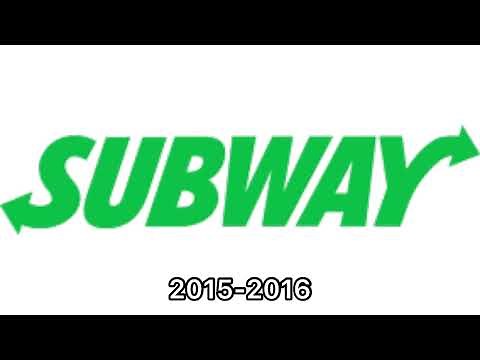 Subway historical logos