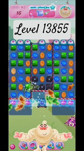 New! Candy crush saga level 13855