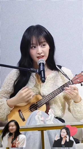 Kim Ji-won played the ukulele and sang well at the fan meeting in Japan in 2024. #kimjiwon #jiwon #김지원 #jangkauanluas #fanmeeting #ukulele #fyp #koreanactress | KimJiwon&KimSoohyun