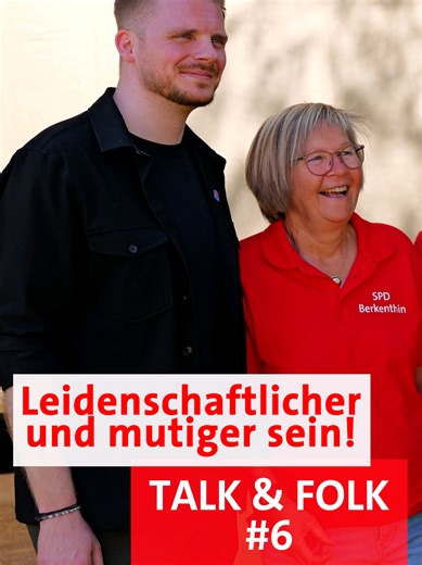 🎤🌹 TALK & FOLK #6 in Berkenthin Klare Worte, Leidenschaft & echte sozialdemokratische Haltung ✊🔴 Mit dabei: Generalsekretär der SPD und Bundestagsabgeordneter für Lübeck, Berkenthin & Sandesneben. Im Gespräch wurde deutlich: ➡️ mehr Mut ➡️ mehr Leidenschaft ➡️ mehr Klarheit darüber, wofür die SPD steht. Ob gerechteres Steuersystem, starke gesetzliche Krankenversicherung oder die Frage, wie Wohlstand fair verteilt wird, machte Tim Klüssendorf klar: Sozialdemokratie muss selbstbewusst auftreten