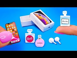 16 DIY BARBIE IDEAS + Iphone 11, AirPods and MORE DOLL CRAFTS