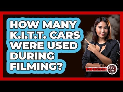 How many K.I.T.T. cars were used during filming?