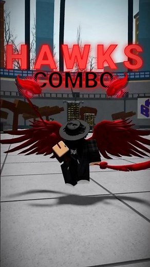 Hawks Easy Combo #heroesbattlegrounds #roblox #hawks #hbg #battlegrounds #myheroacademia #bokunohero