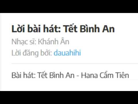 Karaoke | Tết bình an