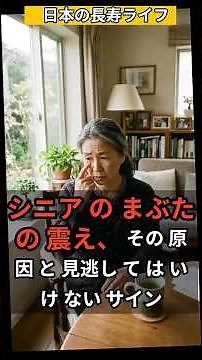 シニアのまぶたの震え、その原因と見逃してはいけないサイン #まぶたのけいれん, #目のピクピク, #マグネシウム不足, #シニア健康