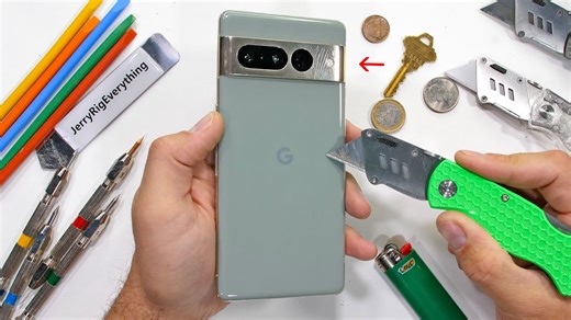 Pixel 7 Pro Barely Makes it Out of the Durability Test