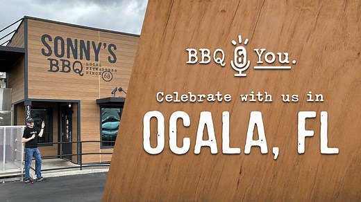 On this "BBQ & You", we're connecting with Pitmaster Jim and his team at the Sonny's BBQ in Ocala, Florida on College Road. Where is your local Sonny's? | Sonny's BBQ