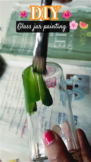 Glass bottle art #art #trending #viral #diy #diycrafts #shorts #artshorts