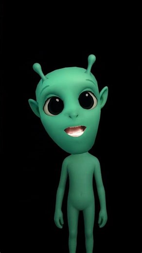 bernyanyi bareng alien lucu #lucu #viral