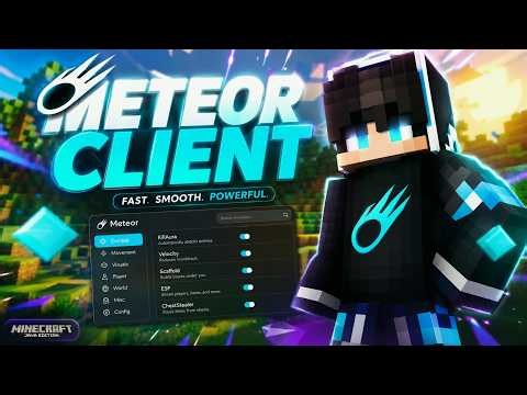 [Upd] Meteor Client - Best FREE Minecraft Hacked Client in 2026! (1.8.9 - 1.21.11+) 🔥
