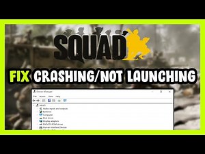 How to FIX Squad Crashing / Not Launching!