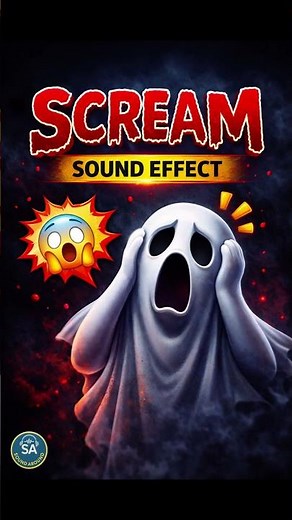 😱 Scream Sound Effect #Shorts