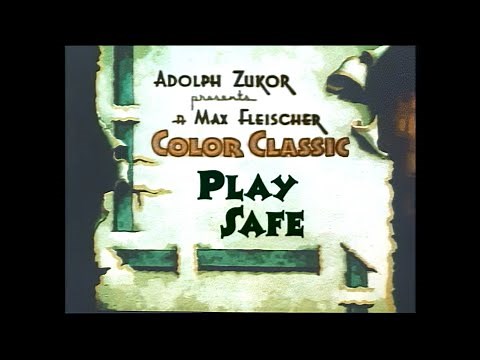 Play Safe (1936) Remastered HD I Max Fleischer's Color Classics